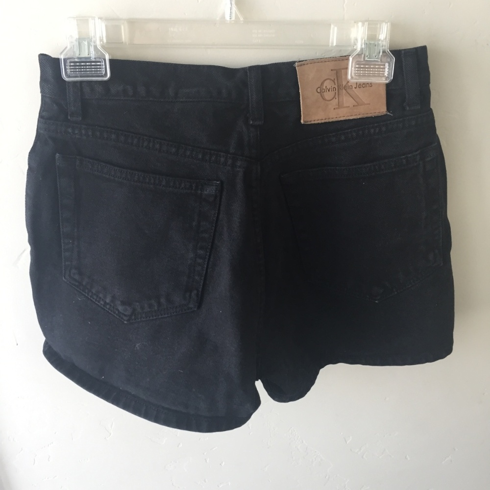High Waisted Calvin Klein Black 90’s Vintage